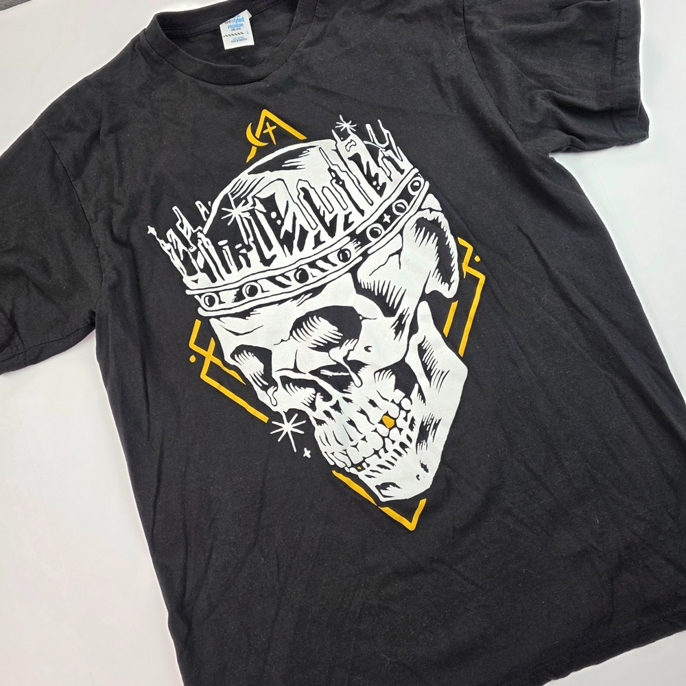 Jelly Roll Fan Club Exclusive‎ Tshirt Large Black Nashville Skull Crown tee